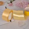 Suministro de fábrica 4cm cinta de poliéster para silla de boda respaldo cinta de satén cinta ramo flor material cinta de embalaje al por mayor