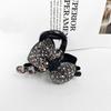 Pinza de Agarre Mediana Nueva Estilo Coreano Lujo Ligero Simple Moda Versátil Completo Diamante Lazo Refinado Gama Alta Pinza de Tiburón para el Cabello