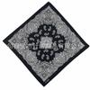 Pañuelo Cuadrado de Cachemira de Algodón Puro Europeo y Americano 55*55cm Pañuelo Hip-Hop para la Cabeza Pañuelo Deportivo para Street Dance Diadema de Moda