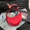 Bolso de hombro transfronterizo nuevo, estilo japonés, sencillo, de gran capacidad, combinable con todo, bolso de mujer de alta gama, bolso tipo bola de masa.