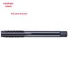Machado de rosca M6X1.0H2M8X1.25H2 ranhura reta M35 com cobalto preto superduro máquina de vendas fresa
