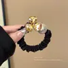 Laço de Cabelo com Contas de Flor Estilo Novo Dongdaemun Coreia Elástico Espesso Feminino Infantil Durável Headband Corda de Cabelo Acessórios de Cabelo de Alta Qualidade