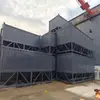 Silo de Cimento Horizontal de Grande Capacidade de 100 Toneladas Anti-Vazamento Anti-Empedramento Descarga Suave Silo de Cimento