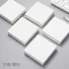 Notas Post-it adesivas fortes livro de mensagens em branco estudantes usam caderno de linha horizontal Coreia do Sul papel de nota fofo