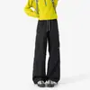 Pantalones de trabajo softshell a prueba de tres usos estilo americano, pierna recta, corte holgado, nueva colección de otoño, marca de tendencia para exteriores, elásticos, modernos y casuales para parejas