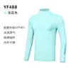 Ropa de Golf Pgm para Hombre Ropa con Protección Solar Seda de Hielo Manga Larga Sensación de Hielo Anti-UV Fresca Transpirable Alta Elasticidad Deportiva