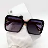 Gafas de Sol Populares de Influencer de Tiktok, Gafas de Sol Negras con Montura Grande, Hacen que la Cara Parezca Más Delgada, Protección Solar, Gafas con Protección UV, Dropshipping