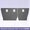 Adecuado para Mitsubishi Outlander Phev 2018-2022 Tapetes de Piso TPE Tapetes de Cajuela 3D
