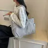 Bolsa de Lona Grande para Mujer Versátil para Viajes Diarios Bolso de un Solo Hombro Casual Simple Bolso Cruzado Nuevo 2026 Bolso de Mano
