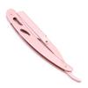 Soporte manual para maquinilla de afeitar de acero inoxidable color 74 maquinillas de afeitar para hombre raspador de doble cara antiguo reparación de cejas sin LLOG