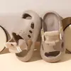 Sandalias de Verano para Niños Estilo Coreano Pantuflas para Niños Niños y Niñas Nuevas de Eva Color Puro Zapatos de Playa con Agujero para el Dedo del Pie