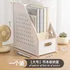 Suporte para Livros Caixa de Armazenamento de Mesa para Livros Organizador de Livros Painel Perfurado para Estudantes Prateleira de Armazenamento para Dormitório Escritório Gadget