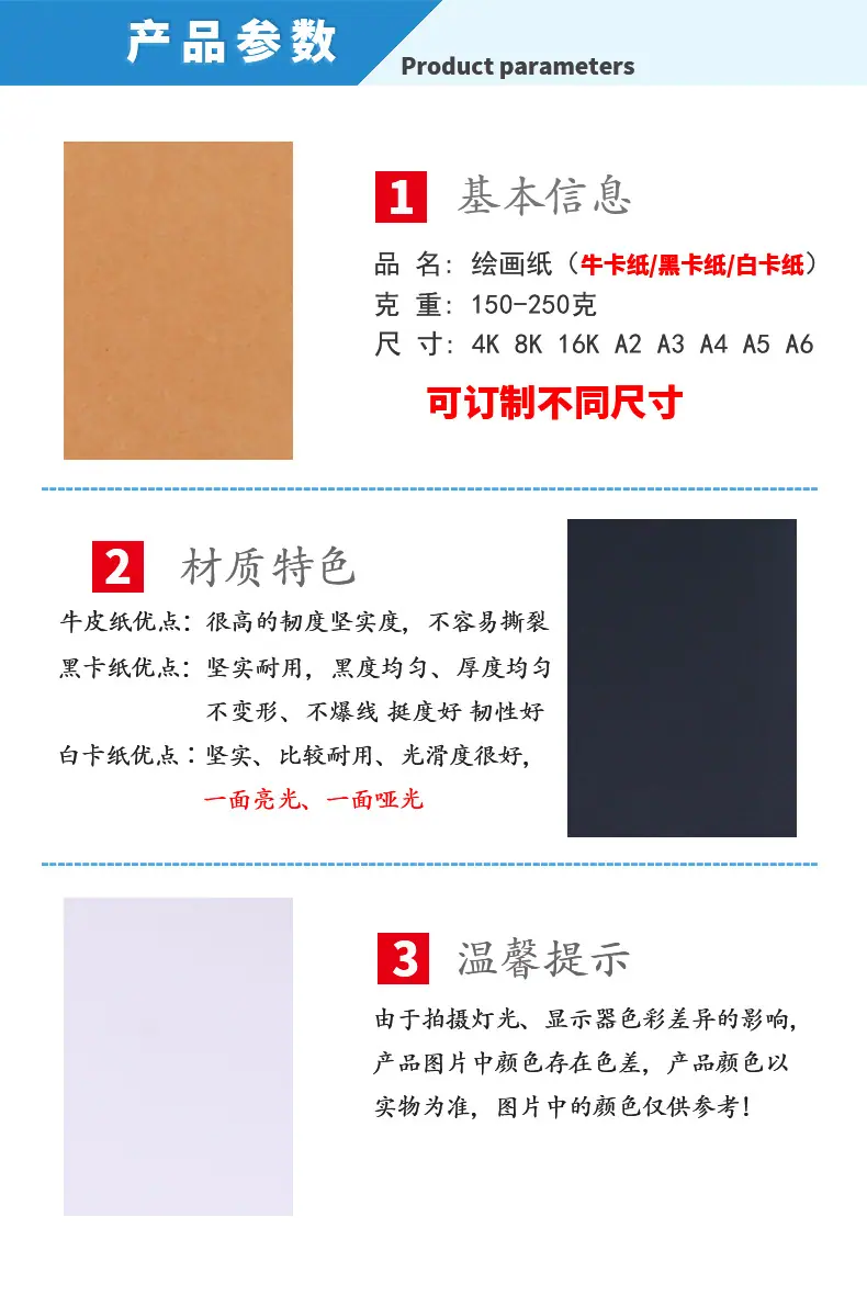 产品参数