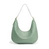 Bolso Transfronterizo Nuevo para Mujer 2025 de Alta Gama Normcore Cómodo Tejido Bolso de Hombro Tote de Axila para Viajero de Gran Capacidad