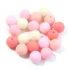 Pintura de Nuevo Tacto Bolas de Paintball Goma Pintura Goma Acrílico Bolas Cadena para Teléfono Móvil Pulsera Collar Joyería DIY Accesorios