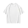 Camiseta de Seda de Hielo Lightning Warehouse para Hombre, Pesada, Moderna, Manga Corta, Marca de Moda Anime, Alto Gramaje, Camiseta de Manga Corta Estilo Americano