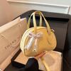2025 Color Sólido PU Moda Personalizada Diario Viajero Bolsa Pequeña Bolsa Simple para Mujer Bolsa de Un Hombro Bolsa Cruzada Bolsa Portátil para Mujer