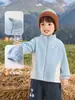 Chamarra de polar Kaka Panda para niños, ropa de invierno para niños, suéter de polar para niñas, ropa de otoño/invierno para bebés y niños pequeños, estilo moderno