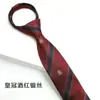 [Corbata sin cremallera] Corbata de lazo JK japonesa gratis para estudiantes universitarias, estilo universitario, corbata rayada de corona