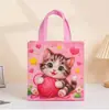 Bolsas de Regalo de Tela No Tejida Lindas de Dibujos Animados de Animales Más Vendidas Transfronterizas Souvenirs de Jardín de Infancia Bolsas de Regalo Cumpleaños de Niños