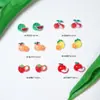 Nuevos Accesorios Populares para Uñas con Diseños de Frutas Lindos Estereoscópicos Artificiales Sandía Fresa Accesorios para Uñas DIY Hechos a Mano Pequeños Accesorios