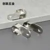 Base Oval Gruesa de Aleación de Zinc Chuanglian para Colgar Ropa en Muebles y Gabinetes, Base de Barra para Colgar Ropa, 16 Soportes para Ropa