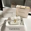 Dropshipping Nicho Estilo Ballet Borboleta Bolsa Quadrada Pequena 2026 Outono e Inverno Nova Bolsa Caixa de Alto Padrão Atacado