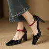 ¡Calidad de Chengdu, lujo ligero, zapatos hechos a mano de alta gama a precios de oferta! Tacones altos de cuero de vaca de capa superior de 8 cm que son cómodos y elegantes