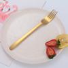 Juego de cuchillo, tenedor y cuchara de acero inoxidable 430, cuchillo y tenedor para carne, vajilla occidental con logotipo personalizado