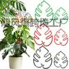 Varilla de soporte de bambú para tortuga, soporte antirretorno, soporte de resorte, pluma plegable de marco fijo, jardinería, maceta, soporte para flores, hidroponía, tallo de flor