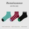 Calcetines Originales Renacimiento para Mujer, Puño de Burbuja Delgado, Estilo Ins de Moda, Calcetines Cortos para Primavera y Verano, Calcetines Finos Transpirables para Mujer