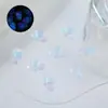 Joias para Nail Art de Duas Cores Duas Luminosas Fofo Tridimensional Concha Golfinho Homem Cauda de Peixe Mar Misterioso Acessórios de Unha Misturados