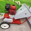 Picadora de césped portátil con motor diésel o de gasolina, trituradora de paja y ramas para jardín y huerto, adecuada para uso tanto en húmedo como en seco