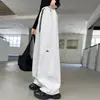 Pantalones de chándal rectos de pierna ancha para niñas, primavera y otoño 2025, nuevo estilo, joggers casuales modernos para niños de secundaria