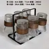 Copos de Vidro Estilo Chinês para Uso Doméstico, Copos de Chá com Isolamento Térmico e Antiescaldantes, Conjunto de Copos para Convidados na Sala de Estar, Copos de Suco, Copos de Café