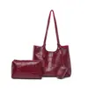 Bolso bandolera superventas transfronterizo, bolsa de mano popular de comercio exterior, bolso vintage de gran capacidad para madre e hija, bolso de mano diario para el trabajo