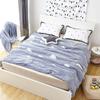 Invierno Súper Suave Caliente Manta Vellón Coral Franela Manta Multiusos Individual y Doble Dormitorio Estudiantil Manta Sábana