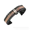 Para Huawei GT2 Smart Watch Nuevo Anillo de Vaca Cinco Perlas Correa de Acero Inoxidable Xiaomi Color Samsung watch4