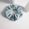 Elásticos de Cabelo Listrados Europeus e Americanos Outono e Inverno Versáteis de Cor Sólida Veludo Cotelê Scrunchies Acessórios de Cabelo Amazon Atacado