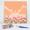20*20 Pintura al Óleo Digital de Dibujos Animados de Anime Pintura Decorativa DIY para Colorear Hecha a Mano para Niños Stock Listo Pintura al Óleo Digital al por Mayor