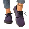 2026 Sapatos Casuais de Cadarço Plus Size com Forro de Lã para o Inverno Novos de Comércio Exterior Confortáveis Quentes Transfronteiriços Sapatos Femininos de Solado Macio