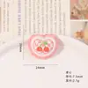 Lindos Accesorios de Resina de Dibujos Animados con Transparencia Similar al Hielo: Oso Pequeño, Oveja Pequeña, Cereza Pegatinas Universales DIY, Parches 3D para Fundas de Teléfono e Imanes para Refrigerador