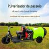 Pulverizador de Pomar Grande com Tração nas Quatro Rodas e Controle Remoto, Veículo Pulverizador de Pessegueiros Montável, Pulverizador de Perfil Baixo para Árvores Frutíferas