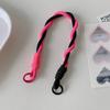 Alça de pulso cordão curto caso de telefone cordão masculino e feminino personalizado corda da câmera chaveiro portátil anti-perdido corrente de telefone