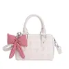 Bolso de Mano para Mujer, Bolso Tote Pequeño, Exquisito y Dulce, Bolso de Viaje de Alta Gama, Bolso Cruzado, Bolso Boston tipo Almohada para Mujer