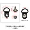 Fabricante direto fivela de montanhismo botas de cano alto fivela de reposição material de aço inoxidável com diamante acessórios para roupas sapatos bolsas acessórios acessórios