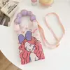 Bolso de Mano de Punto de Nuevo Estilo Color Dopamina Bolso de Almacenamiento Versátil de Nicho Bolso Pequeño de Punto Cruzado