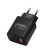 Cargador de viaje transfronterizo, puerto único USB, cargador de teléfono móvil de carga rápida, 22,5 W, carga súper rápida, venta súper caliente, carga flash.