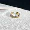 Doce Fresco Design de Nicho Esmalte Gotejado Moda Distintivo Anel Aberto Feminino Retrô Exquisito Versátil Acessórios de Anel de Dedo
