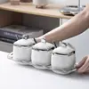 Tarros de Cerámica para Condimentos Seleccionados Cuidadosamente, Cajas de Condimentos Comerciales, Frascos para Especias, Saleros, Juegos de Cajas para Condimentos, Suministros de Cocina y Souvenirs